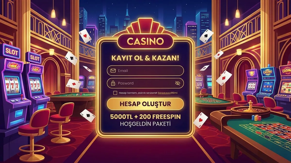 Bonusla kayıt ol